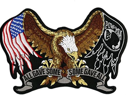 Powia mia eagle patch 11 | Svi su dali neke američke zastave patriotskih vojnih zakrpa | veliko vezeno