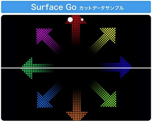 Igsticker naljepnica za Microsoft površine Go / GO 2 Ultra tanke zaštitne naljepnice za tijelo 000076 Rainbow Colors Arrow