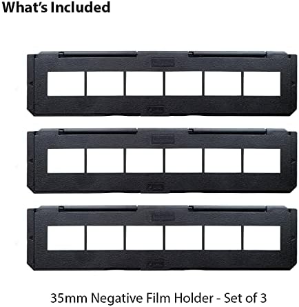 Magnasonic dugi držač negativnog filma za skenere kompatibilne sa filmom od 35 mm, drži 6 negativnih okvira za