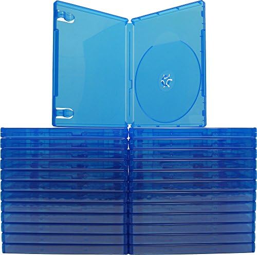 Kućišta plave igre - kompatibilni sa PlayStation 4 - 1 Disk Kapacitet - 14mm - VGBR14PS4BL