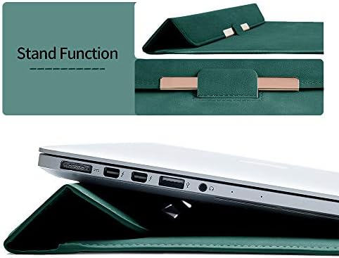 Kalidi 13.3-14 inčni laptop stalak za rupu FAUX Suede koža za 13,3 13,5 13,6 14 inča MacBook Air Pro