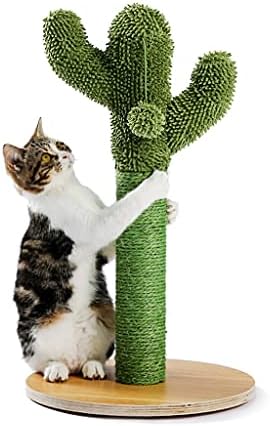 SLATIOM Cactus Cats stub za grebanje sa Sisal užetom Kittern Scratcher Cactus za mlade i odrasle