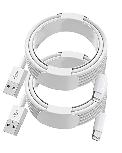 iPhone punjač kabl 2pack 6ft Apple MFi sertifikovan USB do munjeviti kablovi brzo punjenje prenos podataka