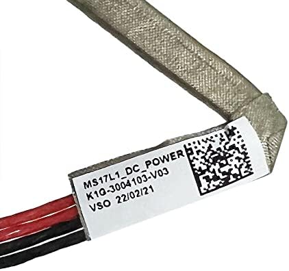 Zahara DC u Power Jack priključku za punjenje kabla zamjena za MSI Pulse GL76 11UE/GL76 11uek