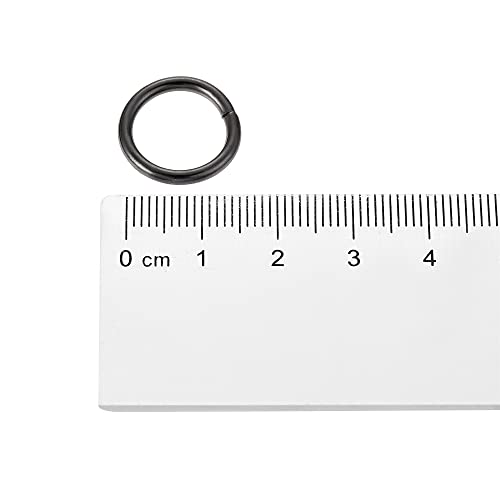 Harfington Metal o prstenovi, 15pcs 10mm ID 1,6 mm Debljina Višenamjenska kopča za ne zavarena