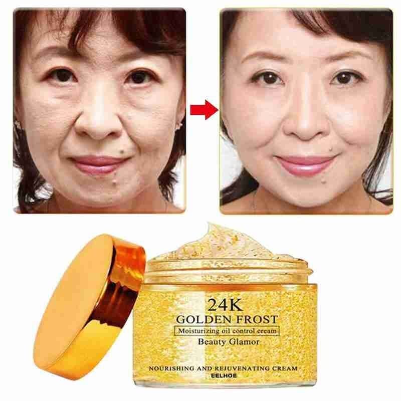 24k Gold Serum za lice hidratantna krema krema za izbjeljivanje dnevne kreme Aging Acne Art Serum hijaluronske kiseline 20/30 / 50g24k sutra 20/30/50g