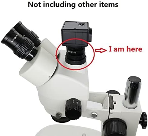 Komplet opreme za mikroskop za odrasle 0,3 X 0,5 x objektiv 1/2 1/3 Adapter za mikroskop Lab potrošni materijal
