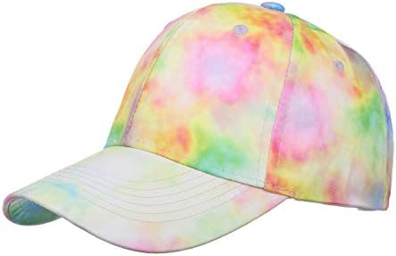 Modna podesiva oprema za odjeću Sun Hat Žene Muškarci Tie Dye Prozračna plaža Baseball Cap HIP hop šešir Zaštita