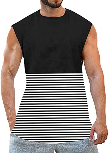 Ljetne majice za muškarce Muška teretana Bodybuilding Stringer Tank TOP Work Work Mišić košulja