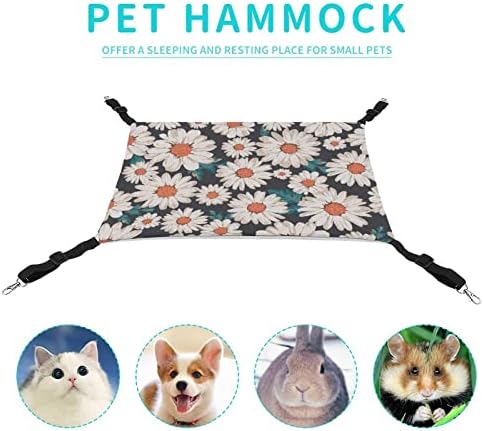 Cat Hammock Daisy cvijet mačka krevet kavez prozor Perch viseći prostor za uštedu za male kućne ljubimce 16.9