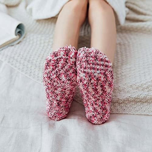 Afeidd termalne čarape za ženske koralne ruke Stripe čarape šarene lagane atletske čarape casual ženske čarape pamuk