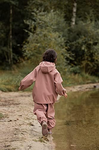 CeLaVi Kids Rainsuit za dječake/djevojčice sa odvojivom kapuljačom, vodootpornom Kabanicom i pantalonama-idealno