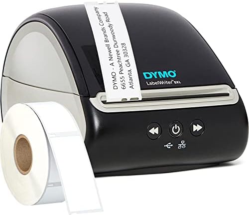 DYMO LabelWriter 5XL direktni termalni monohromatski štampač žičnih etiketa, crno-USB i Ethernet povezivanje,