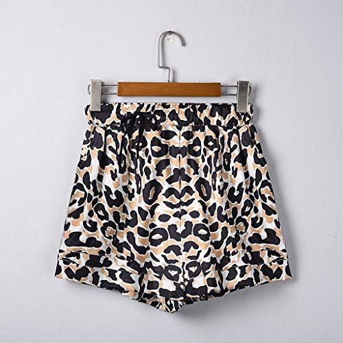 Grefer Hot Hlače za žene Leopard / Cvijeće / Camo Print Elastični struk Ležerne hlače