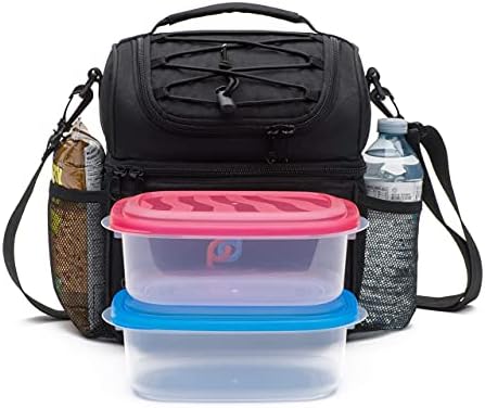 6-Cans Cooler torba za ručak sa nepropusnim Hardliner Kanta. Držite 6 Limenki Obične Veličine Bez Leda.