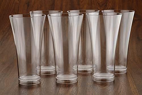 Stevinus Unbreakable plastike čaša za piće 10oz, jasno & lagani Set stakla za sok pića & kokteli, milkshake,