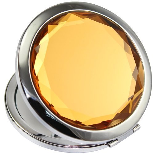 KOLIGHT®dvostrano prijenosno sklopivo džepno kompaktno ogledalo za šminkanje žena Kozmetičko ogledalo