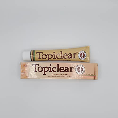 Topiclear krema za ton kože 1.76 oz i 2 Topiclear sapuni broj jedan 3 oz ea + 2 Bonus kesice Caro White