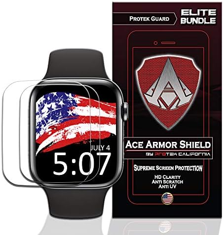 ACE Armorshield Elite Bundle Premium HD vodootporni ogrešit Latnest zaštitni ekran za Apple Watch seriju