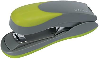 Q Connect Softgrip Pol strip stapler - zelena