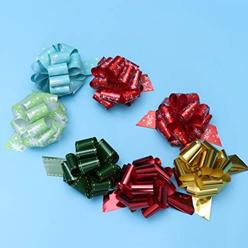 Best sportble poklon lukovi 36pack DIY božićni lukovi ručne vrpce luk oblikovanje poklona zamotavanje pakiranja WeightWedding ukras - različite boje