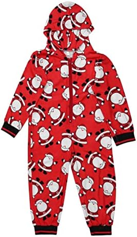 Božićni kombinuit Snowmen porodica Xmas Print Odeća koja odgovara Božićno podudaranje pidžama za obitelj plus veličine
