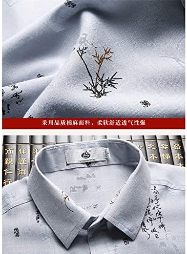 DHTDVD srednji i stariji otac muški ljetni posteljina kineski stil djed tanka labava kineska odjeća