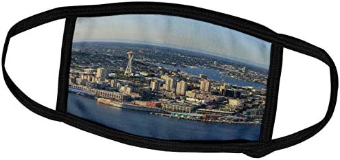 3dRose Danita Delimont-Seattle - pogled iz zraka na centar grada Seattlea, država Washington, SAD - maske za