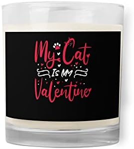 2myhands moja mačka je moja Valentine Kawaii mačka šapa Voštana svijeća