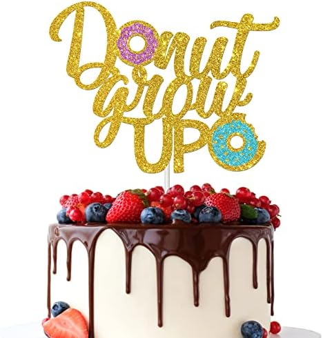 Dalaber Donuts Growper Toper The The Cake Theme Rođendan / Baby Tuš ukras za djecu Dječji devojčice, Kids