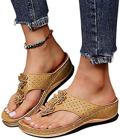 Yowup Womens Sandals Dressy Womens High Retro Sandale Open TOE Cracy Up Platform cipele cipele