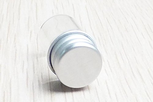 3pcs Clear Glass Empty Esential Uil Tube Kozmetika Kreme za skladištenje tekućih uzoraka Jar putni spremnik sa aluminijumskim vijčanim poklopcem