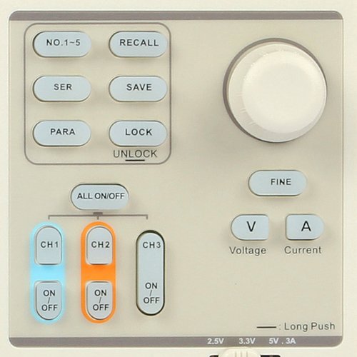 Siglent SPD - 3303c DC napajanje, TFT-LCD ekran, 0~30V 0~3Amp, 100V / 120V / 220V / 230V