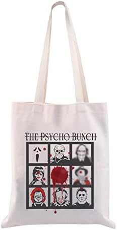 CMNIM Horror Pokloni Horror Movie Merchandise Horror Likovi Pokloni Psiho Hunch Tote Bag Poklon za ubojice