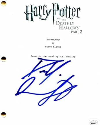 Daniel Radcliffe potpisan autogram Harry Potter i Smrtly Hallows Dio 2 Cull Filmove Autentifikacija JSA