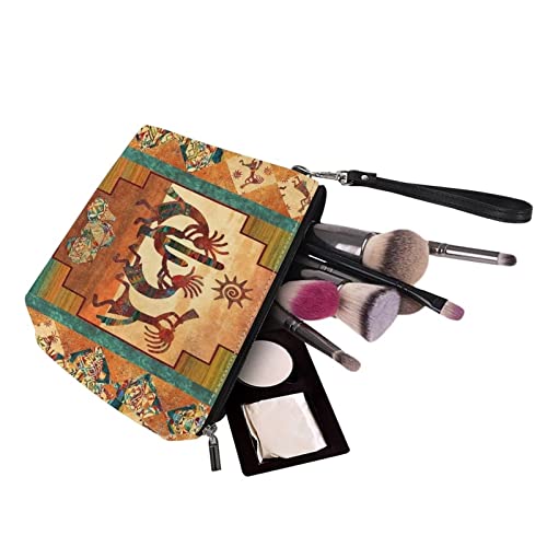 Xhuibop Aztec Indijska torba za šminkanje za torbicu Mini kozmetička torbica za djevojčice praznični