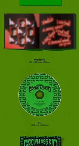 DRUMUS Zico Grown Ass Kid 4. Mini album Photobook Verzija CD + poster na paketu + fotobojstvo + naljepnica + zapisano zapečaćeno, zeleno