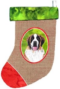 Caroline's bysures SC1020-CS Božićne čarape, kamin Viseće čarape Božićna sezona Dekor zabave Obiteljski odmor,