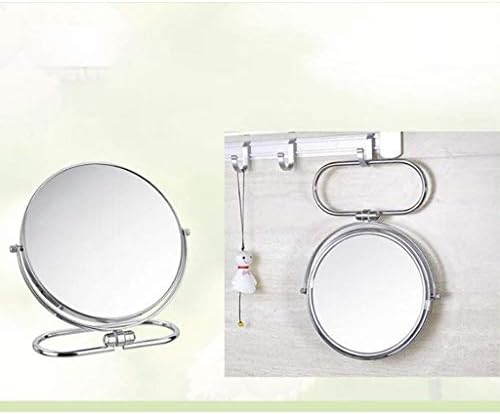 XDSDDS metalno ogledalo za šminkanje, prijenosno ogledalo za šminkanje jednostavno ogledalo dvostrano