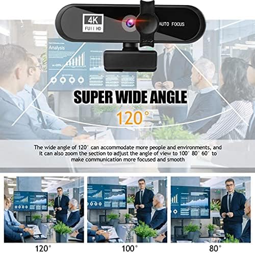 WSSBK Webcam 4K 2K 1080p Full HD web kamera sa Microfon USB web kamerom za PC računar Video mini kamera