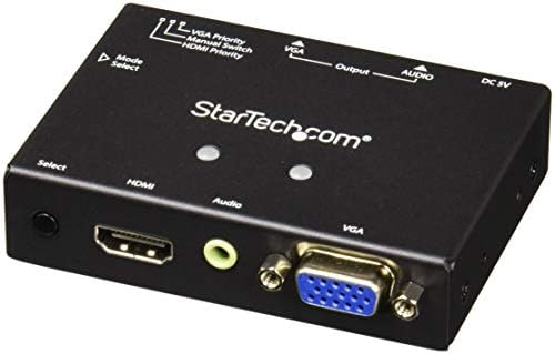 StarTech.com 2x1 VGA + HDMI na VGA Konverter prekidač w / priority Switching – multi – format VGA i HDMI na