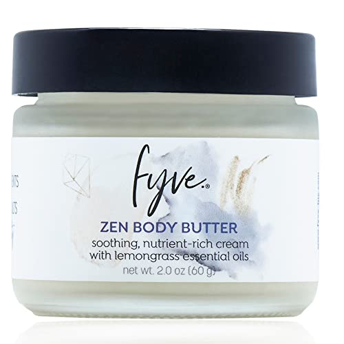 Fyve Zen Whipped tijelo puter za žene suhu kožu-umirujuće, hidratantna nutrijent bogata krema-sve vrste
