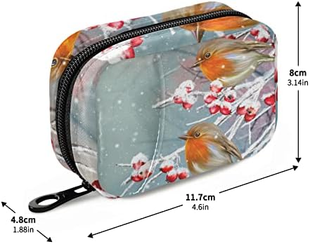 Zimske božićne sise ptice tableta torbica za torbu Organizator tableta sa patentnim zatvaračem Prijenosni