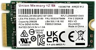 OEM Union Memory 256GB M.2 PCI-e NVME SSD interni položaj čvrstog stanja 42mm 2242 Faktora F