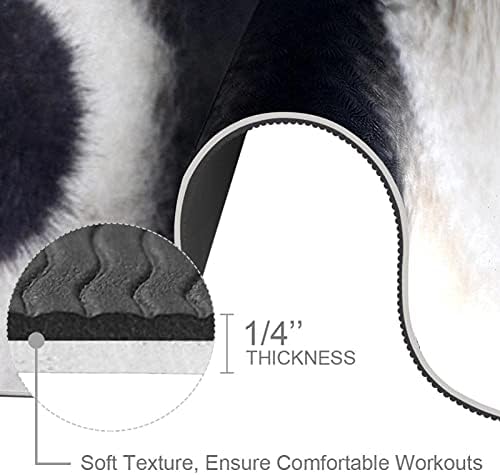 Slatka Panda Baby Climbing Tree Extra Thick Yoga Mat - ekološka neklizajuća Vježba & podloga za fitnes podloga za vježbanje za sve vrste joge, pilatesa i vježbi na podu 72x24in