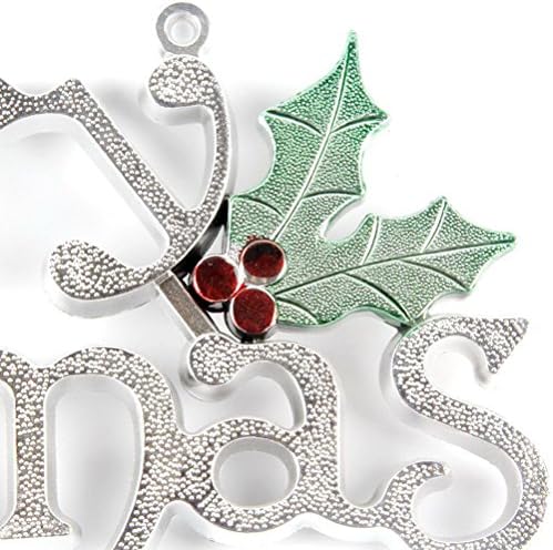 PRETYZOOM 20cm Sretan Božić vrata vješalica Božić drvo ukras Holiday znakovi dekoracija Party