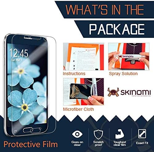 Skinomi zaštitnik kože za cijelo tijelo kompatibilan sa Samsung Galaxy Tab S6 10,5 inča TechSkin puna pokrivenost