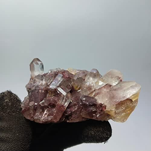 NOVO 142G hematitski fantomski kvarcni kristali kamen 6x5x2cm