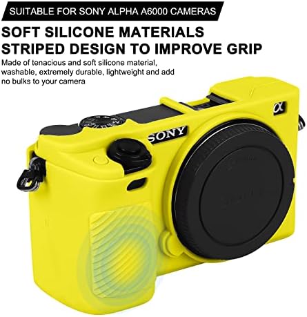 Jednostavna futrola za Sony Alpha A6000 ILCE-6000 digitalna kamera, zaštita od mekog silikonskog kućišta