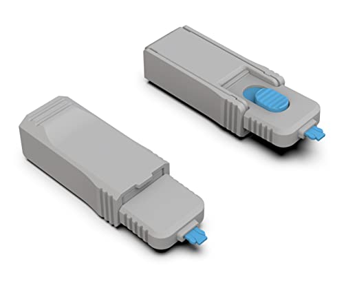 rudo USB-a blokatori porta sa 1 ključem i 4 USB - a blokatori, fizička sigurnost, blok neodobreni uređaji-paket od 5-plava